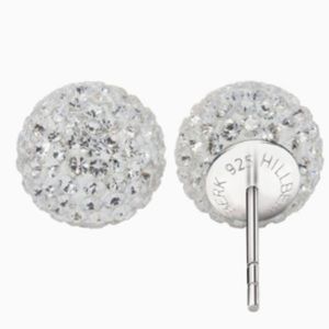 Hillberg and Berk 12mm Sparkle Ball™ Stud Earrings